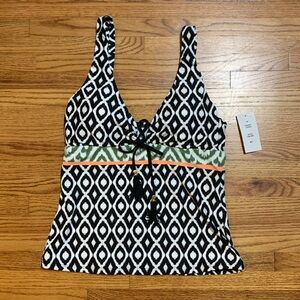 La Blanca swimsuit - desert dunes tankini top (one strap needs alteration)